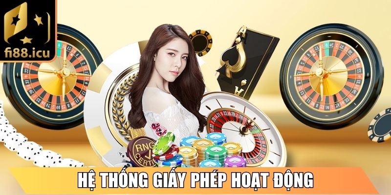 Hệ thống giấy phép hoạt động